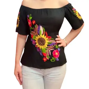 Blusa enamorada girasol en rayón
