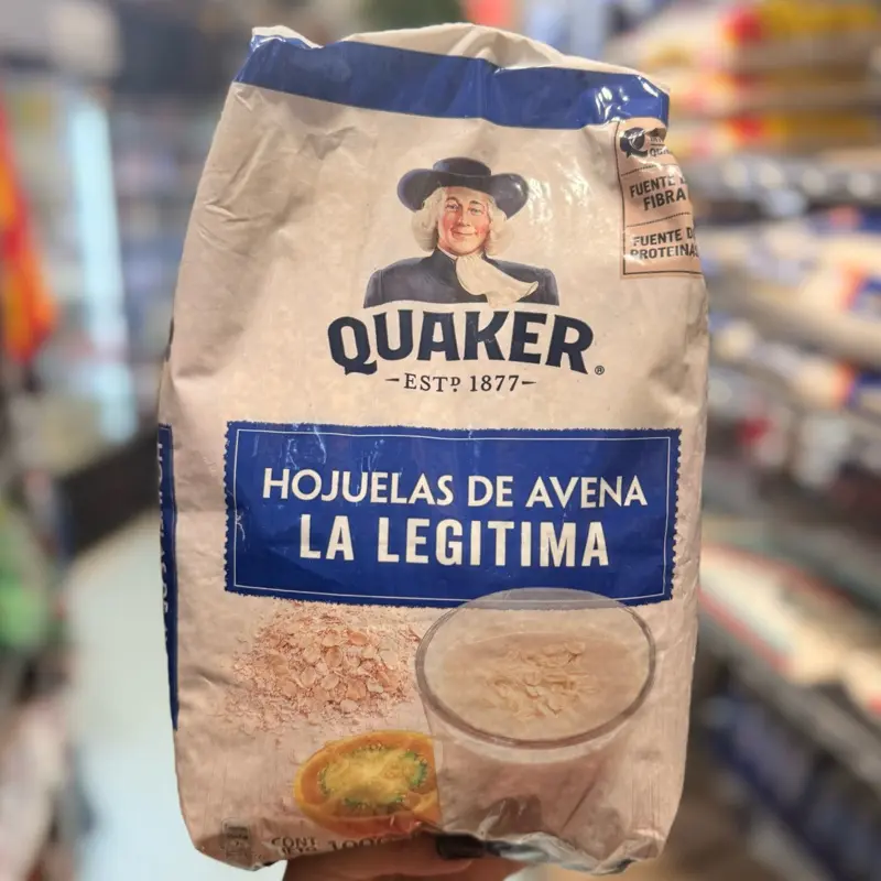 Quaker Ecuador Hojuelas De Avena La Legítima ( Oats)