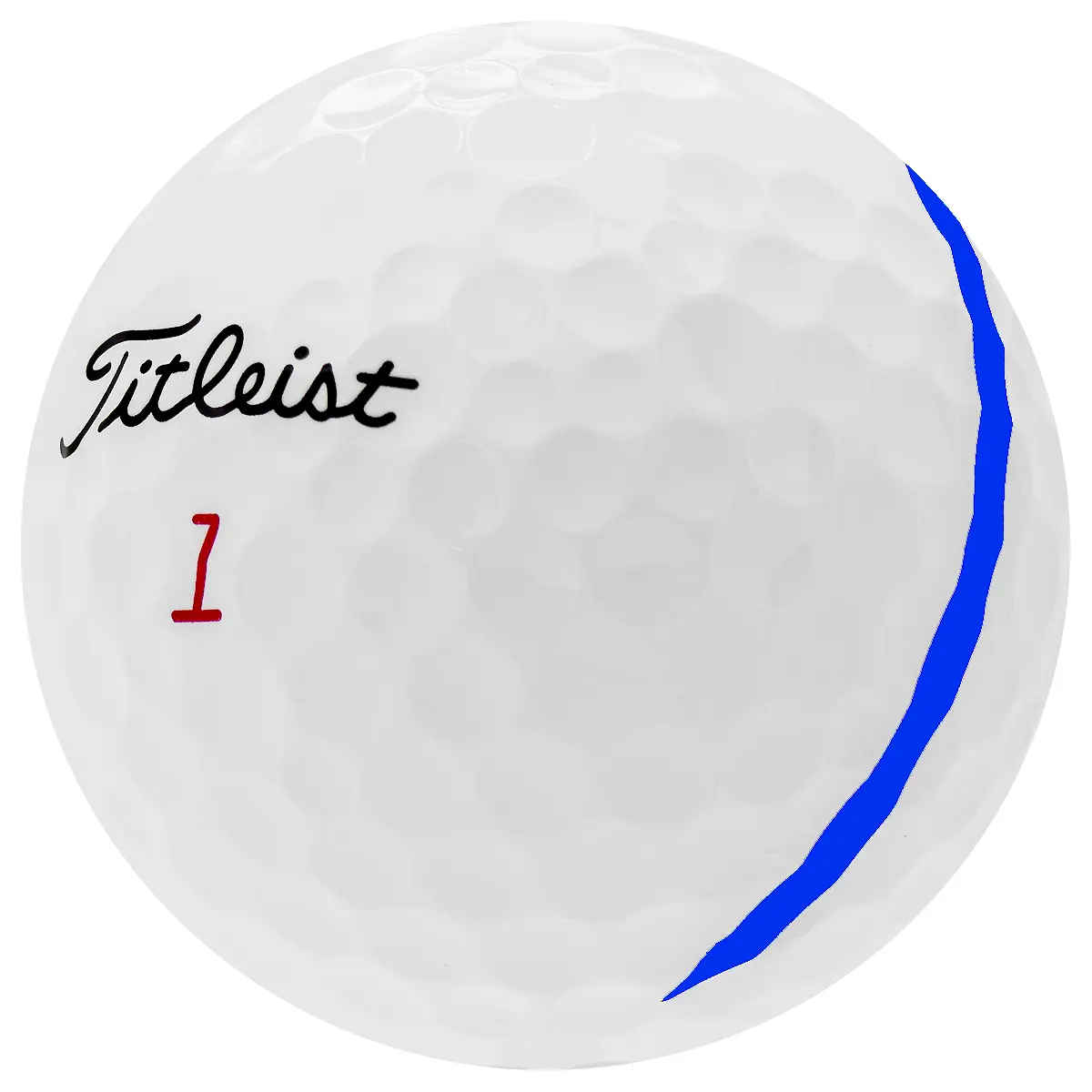 Titleist Pro V1 2023 Golf Balls - AIM Performance Blue - Pristine 1 Dozen, 105-Degree Aim Alignment Marking, Clean Alignment Aid