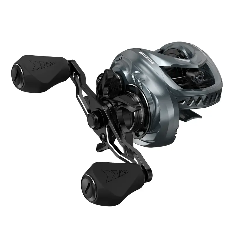 KastKing MegaJaws Long Cast Baitcasting Reel,Right hand,7.2:1 Gear Ratio, 13.2LB Carbon Fiber Drag