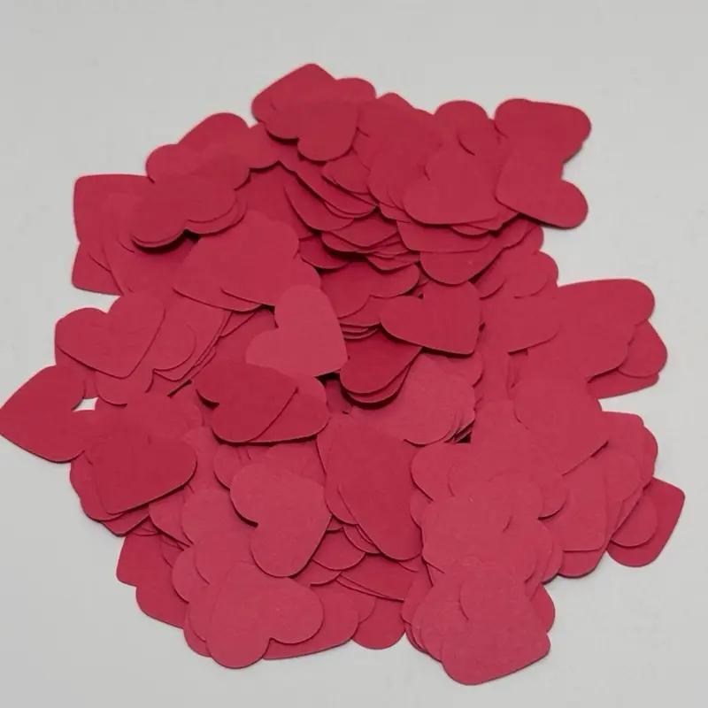 1,000pc Hand-Punched Confetti Hearts