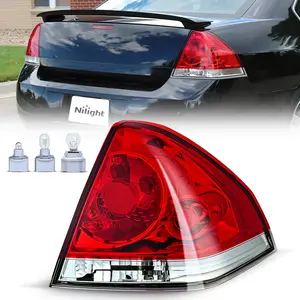 Nilight Taillight Assembly Compatible with 2006 2007 2008 2009 2010 2011 2012 2013 Chevy Impala 2014 2015 2016 Chevrolet Impala Limited Rear Tail Light Right Passenger Side