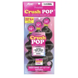 MANE CONCEPT Pristine A+ Crush Pop 100% Unprocessed Human Hair Multi Pack - Body Wave