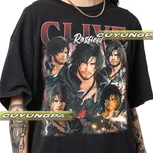 [Sale Up To 40%] Clive Rosfield Vintage T-Shirt, Gift For Woman and Man Unisex T-Shirt