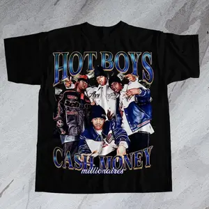 Hot Boys 90s Tshirt  Vintage y2k 90s Style Unisex Tee, Retro Music Fan Gifts