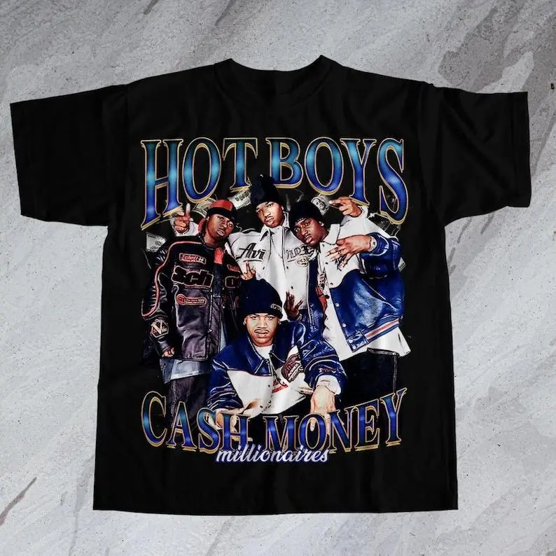 Hot Boys 90s Tshirt  Vintage y2k 90s Style Unisex Tee, Retro Music Fan Gifts
