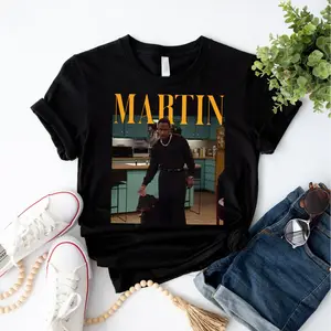 Vintage Martin Lawrencee Shirt, Retro Martin Series Tee Shirt, Black TV Show Shirt, 90s Nosalgia Shirt, Martin Shirt, Gift For Lovers