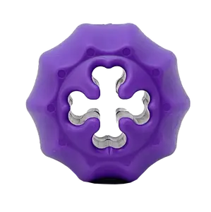 Cross Bones Chew Toy and Treat Pocket for Dogs and Cats