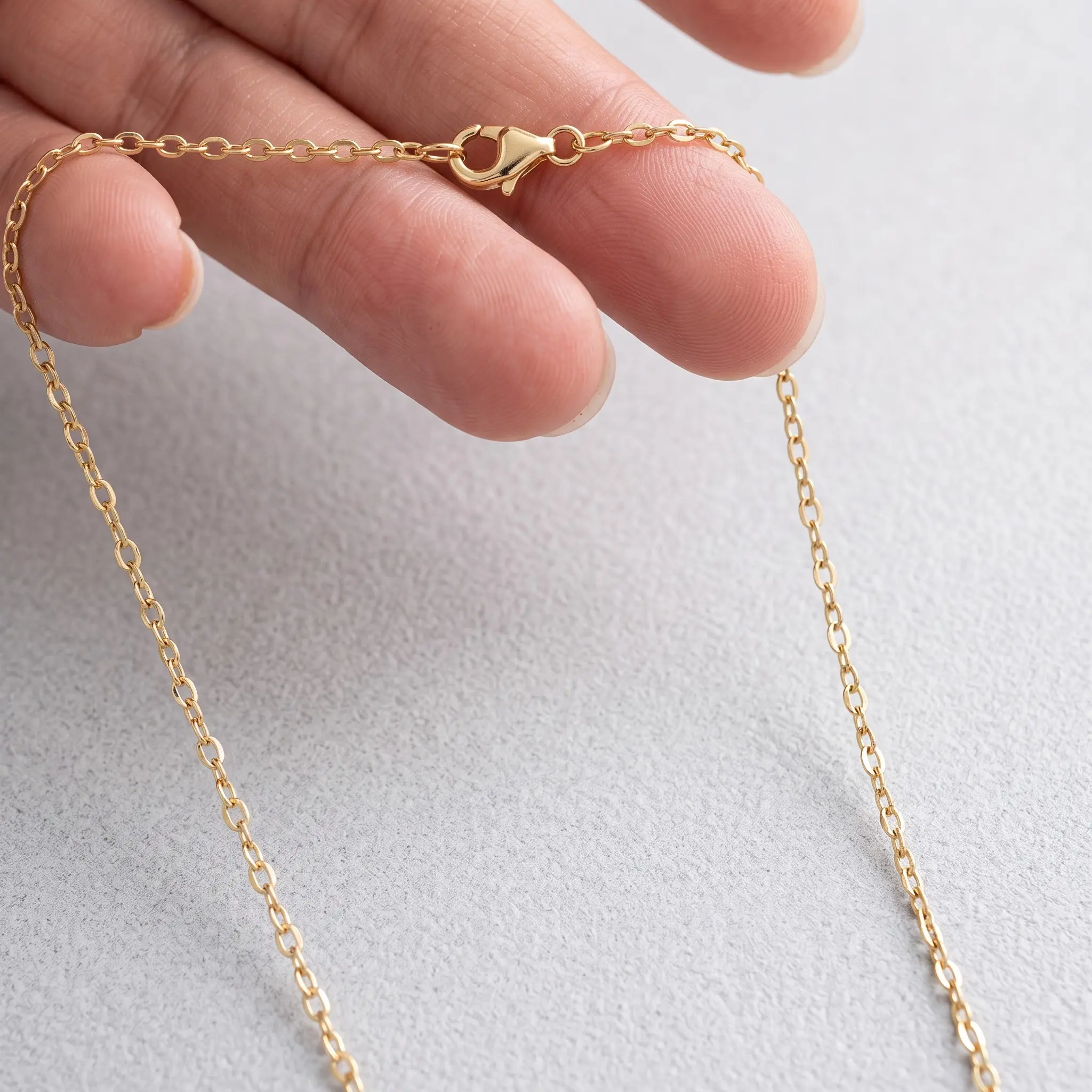 Gold Mirror Chain: Layering Sequin Necklace
