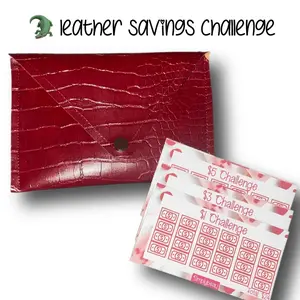 Savings Challenge - Crocodile Leather Savings Challenge