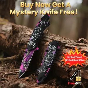 Skull Pocket Knife for Halloween | Tactical EDC Pocket Knife,Horror Theme Camping Gear & Survival Tool Gift for Men,Creepy Cool EDC Folding Knife for Halloween Collection & Outdoor Use. Titanium Multitool Blades
