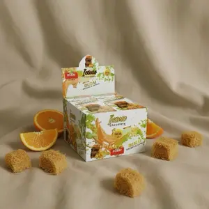 Dubai chocolate Iconic Chocolate Orange & Kunafa Chocolate Box by Iconic Chocolate Pack of 12 (200g) Bars TikTok Dubai