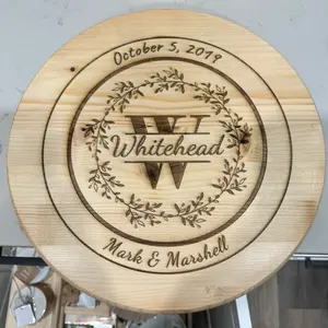 Custom laser engraved signs