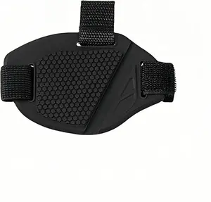 Non-Slip Motorcycle Gear Shifter Pad Shoe Cover - Anti-Slip Rubber Boot Protector for Men/Women, Scratch Proof Rubber Guard for Boots/Sneakers Universal Fit (Medium, Black) Adjustable Strap