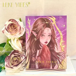 LEKE Yiees 117 color red angel eyeshadow palette