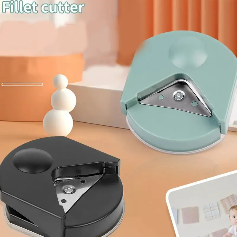 1PC Radius Corner Rounder Punch Paper Corner Rounder Paper Hole Cutter Circle Cutters for Photo Paper Office Gadgets Office Cutting Supply