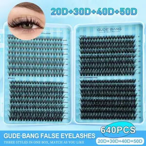 Single Cluster False Eyelashes, Beginner-Friendly, High Capacity, Dense Voluminous Lash Extensions, Long-Lasting Thick Lashes