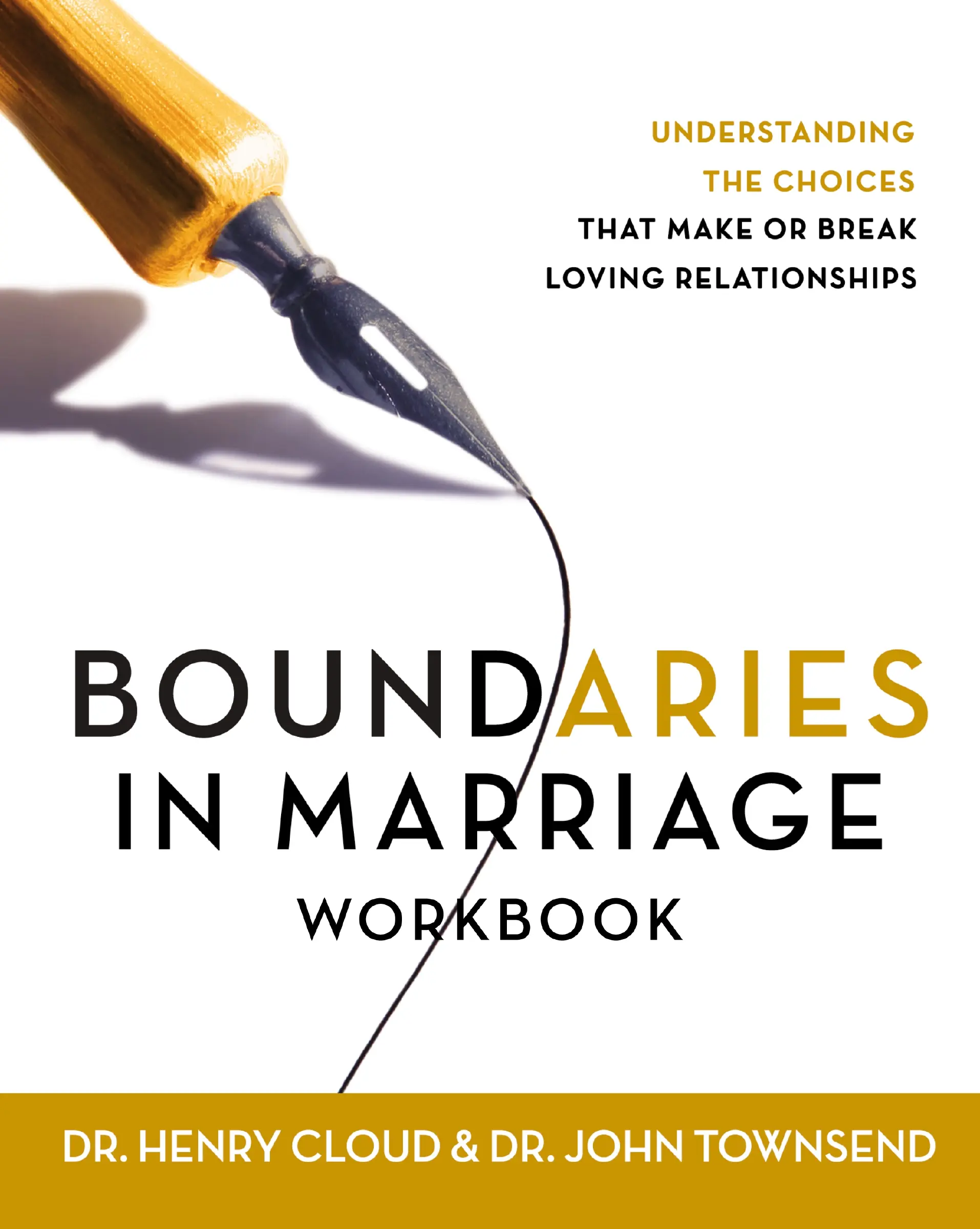 Boundaries in Marriage Workbook by Henry Cloud||John Townsend [Paperback Book]
