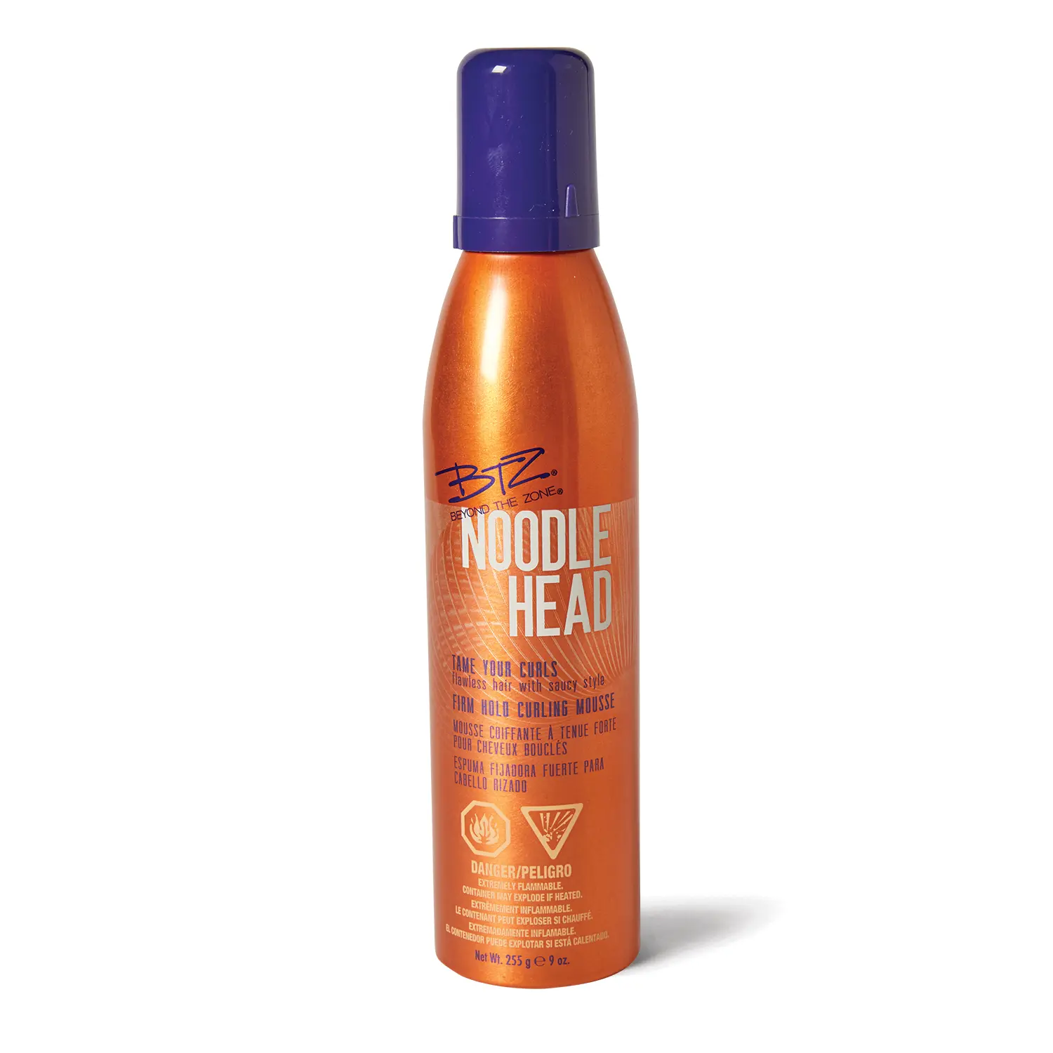 Beyond the Zone Noodle Head Curl Mousse, Frizz-Free No-Rinsing Haircare for Perfect Curls & Shine, Hair Styling Product with Hydrolyzed Silk