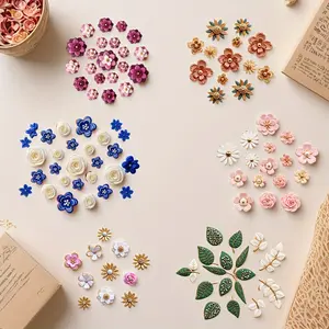 6pcs Mini Silicone Molds, Clay Mold, DIY Jewelry Making, Suitable for Earrings, Bracelets, Necklaces, Rings and Other DIY Molds, Suitable for Spring, Valentine's Day, Thanksgiving, Birthday Gift DIY Molds, DIY Jewelry Decoration