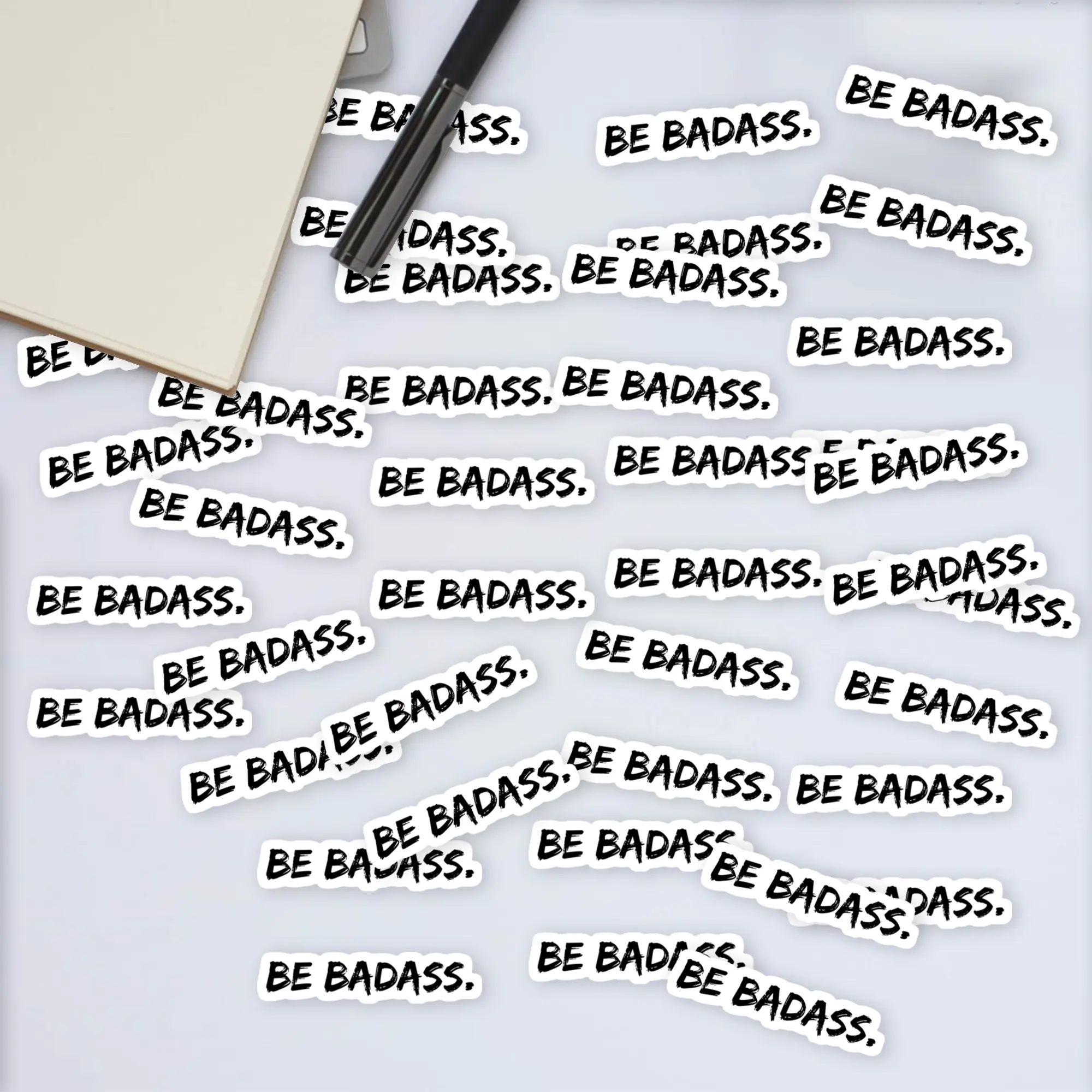 Stickers Pack 20 Pcs Badass Bike Skateboard Water Luggage Laptop Aesthetic Waterproof Bottle Colorful Car Vinyl Bumper Guitar