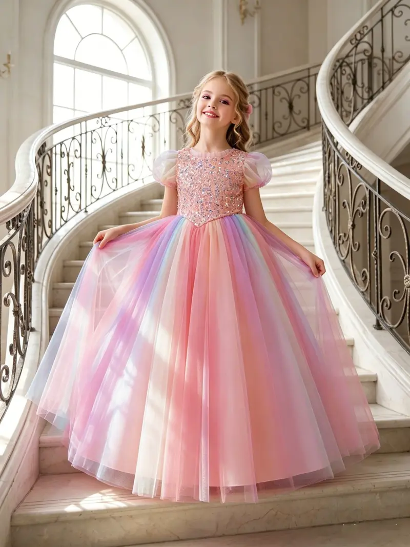 princess rainbow dress Primary Rainbow Fairy Princess Tulle Tutu