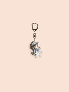 kpop girl group cute new jeans acrylic keychain, cute rabbit bag charm, mobile phone accessories, car keyring, suitable for fans, friends the best gift