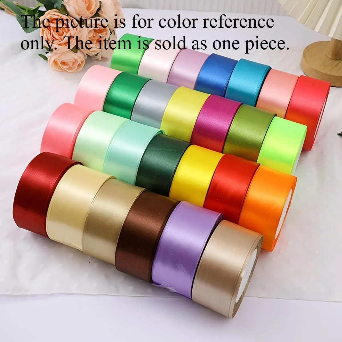 Ribbon - Garland Ribbon Suitable for wedding decoration, gift wrapping and party supplies, floral arrangements