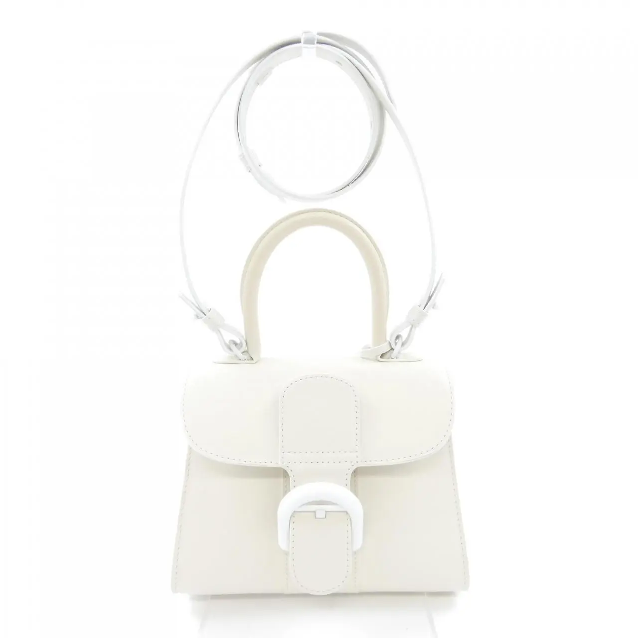 Pre-owned delvaux Calfskin Shoulder Bags Brillant Box Calf Bag