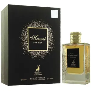 Maison Alhambra Kismet for Men Eau de Parfum Spray, 3.4 Ounce Arabian Perfume Oil Vanilla Patchouli Fragrance