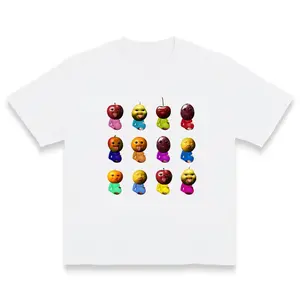 FRUIT DRAKE CERTIFIED LOVER BOY T-Shirt - Made In USA, 180G 100% Cotton, Lightweight Breathable, Soft Comfortable, Y2K Retro Style, Double-Sided Water Wash, Playa Vibe, Great for Men & Women