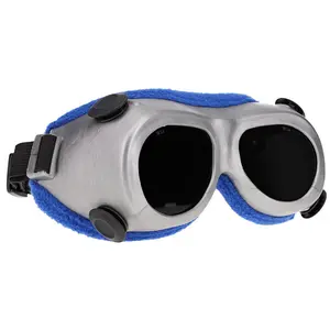OTG Welding and Solar Eclipse Goggles, Shade 14 Green Glass Lenses with Padded Silicone Frame and Adjustable Strap, ISO 12312-2 Certified