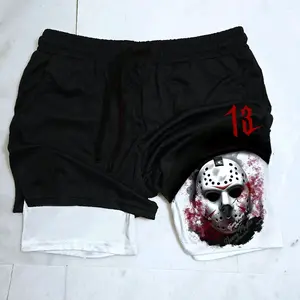 13 Jason "Halloween" Gym Shorts
