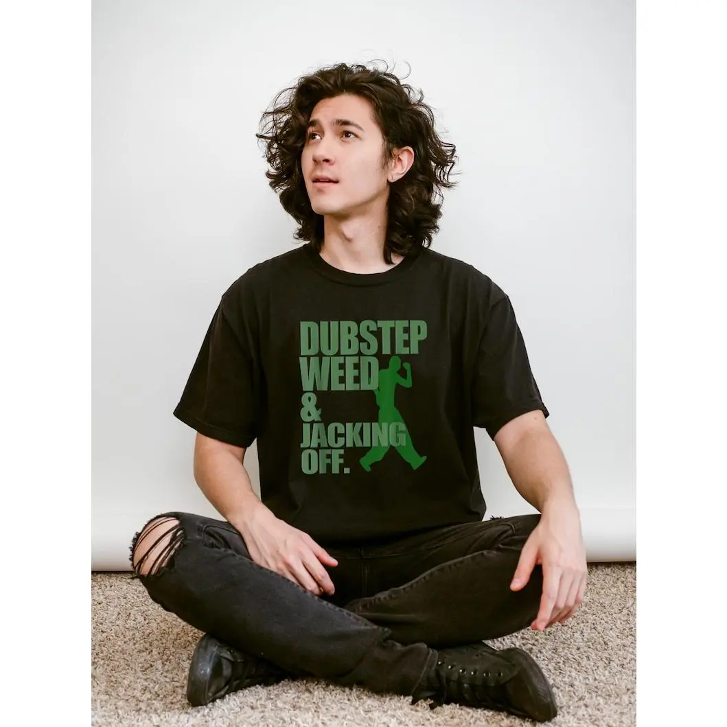 Funny Dubstep Off Rave Dancer Music Concert T-Shirt, Weed Lover Humor