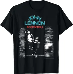 100% Cotton John Lennon - Rock 'n' Roll T-Shirt
