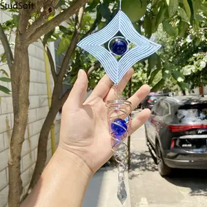 DIY 3D Wind Spinner Metal Ornament, Creative Wind Chime Hanging Pendant, Unique Handmade Craft for Home, Garden, Patio & Outdoor Decor, Perfect DIY Craft Gift