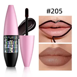 Long-Lasting Matte Lip Tattoo Removal Gel for Women, Waterproof Liquid Lipstick Moisturizer Suitable for All Skin Types