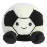Palm Pals Adorable Striker Soccerball Black Soft Plush Collectable Stuffed Animal