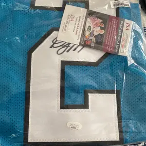 DJ Moore Signed Panthers Jersey