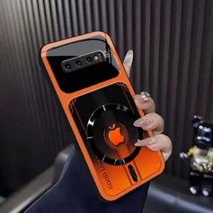Luxury Sports Car Aesthetic MagSafe Case Anti-Scratch Magnetic Glass Cover for Galaxy S10 4G ---975