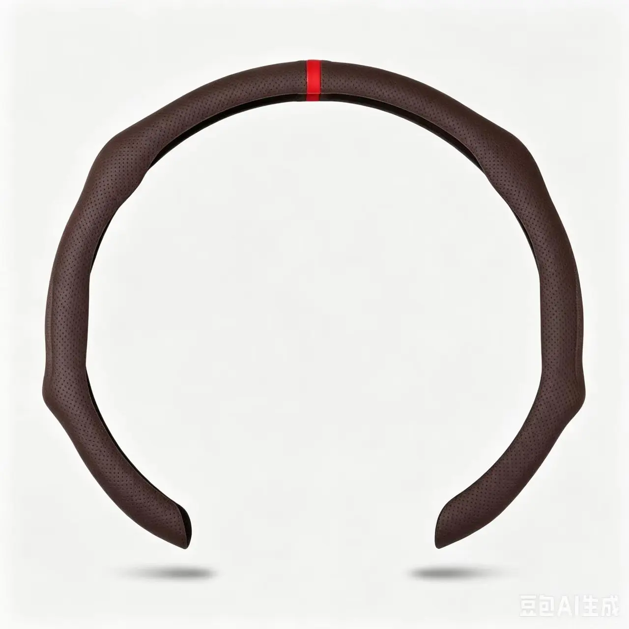 Nappa Leather Steering Wheel Cover - Quick Install, Thin, Sport Anti-Slip Car Accessories with Grip-Enhancing, Breathable All-Season Fit, Modern Design for Driving & Most Vehicle Owners