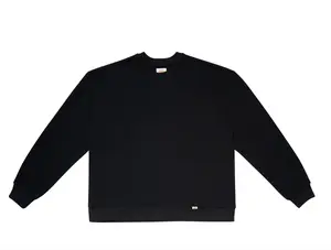 BRIC 100% Cotton Classic Sweatshirt – Black  A clean, everyday essential made from 100% premium cotton. This BRIC Black Sweatshirt is soft, breathable, and perfectly structured