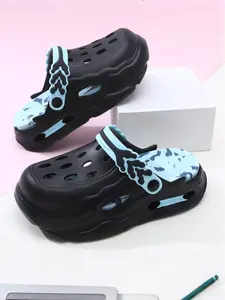 New Outdoor Sport Women's Hole Shoes Couple Beach Slippers Thick Sole Anti-Slip Breathable Camping Sandals Fashion Trendy Slip-On Sporty Breathable Clogs