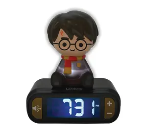 Lexibook Digital Harry Potter 3D Alarm Clock with Sounds
