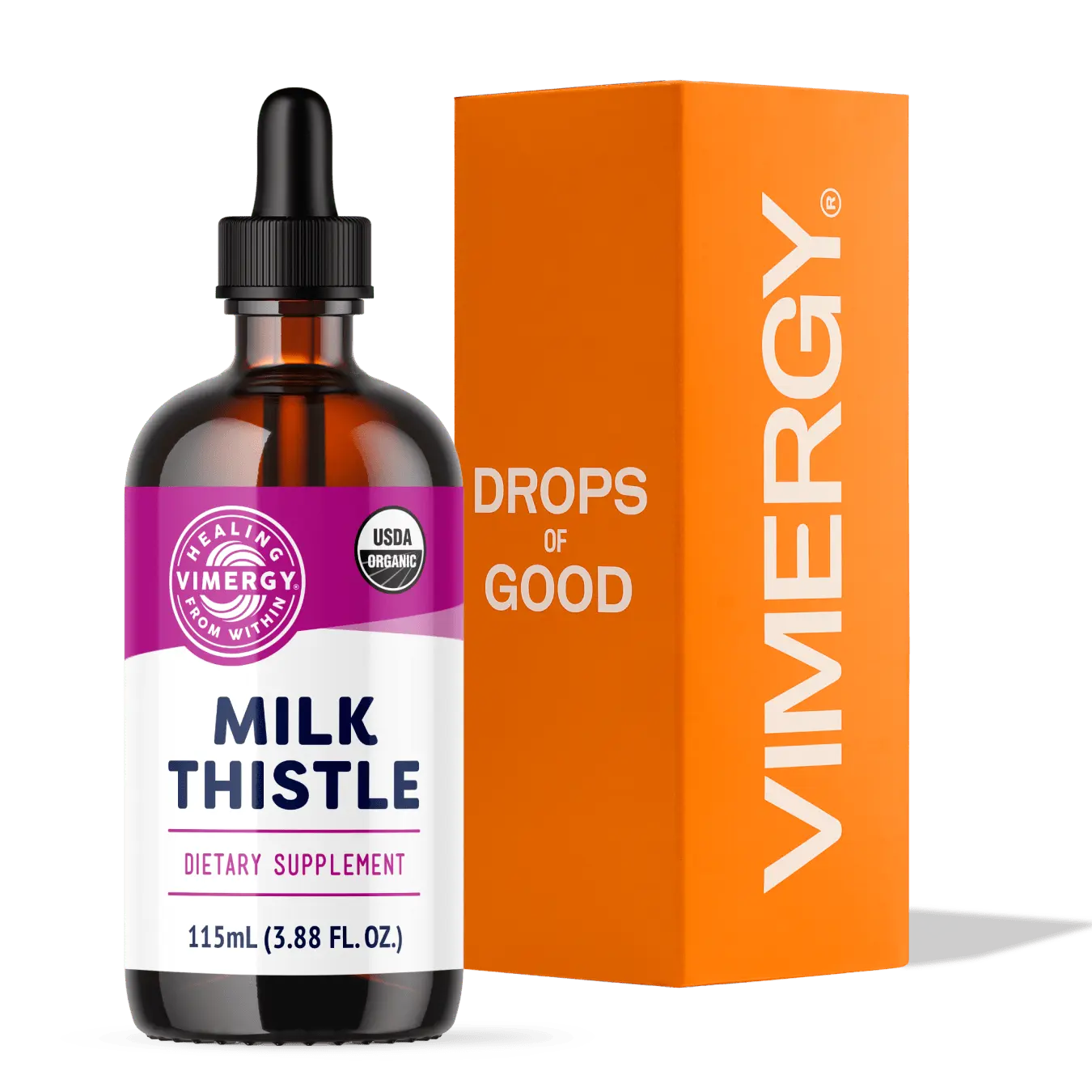 Vimergy Organic Milk Thistle 20:1 115mL - Supports Liver & Digestion Health Vimergy Organic Milk Thistle 20:1 115mL - Supports Liver & Digestion Health