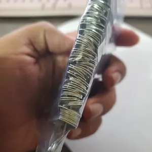 Botanas Chicken Gallos Poultry Leg Bands 100Pcs Rings for Farm Identification Rust-Proof Waterproof Breeding Tools Numbered for Easy Identification