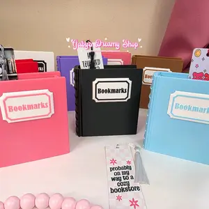 Book Shaped Bookmark Holder, Bookish Decor, Bookmarks Holder, Pen Holder