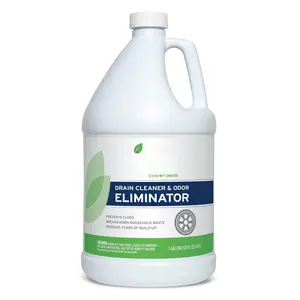 Professional Strength Enzyme Drain Cleaner, Septic Safe Drain Odor Eliminator, Smell Eliminator