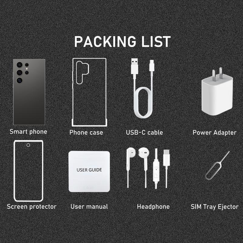 5G Unlocked Smartphone, 6.8-inch Display, 4500 mAh Battery, 4 GB RAM plus 64 GB Memory, Dual SIM, Octa-Core Android Phone