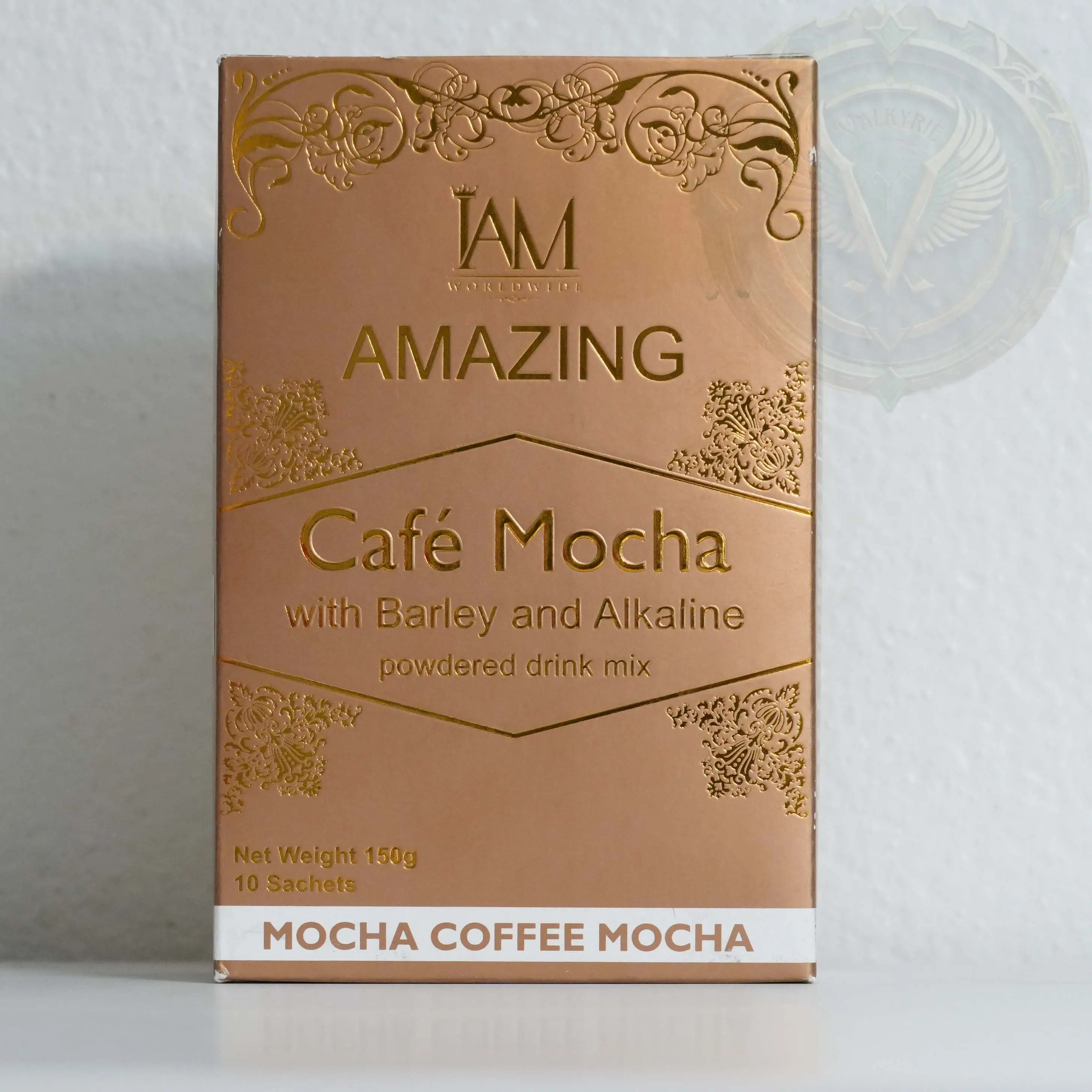 IAM Worldwide - Amazing Caf Mocha with Barley and Alkaline Powdered Coffee  Drink Mix 150g 10 Sachets from Philippines - TikTok Shop